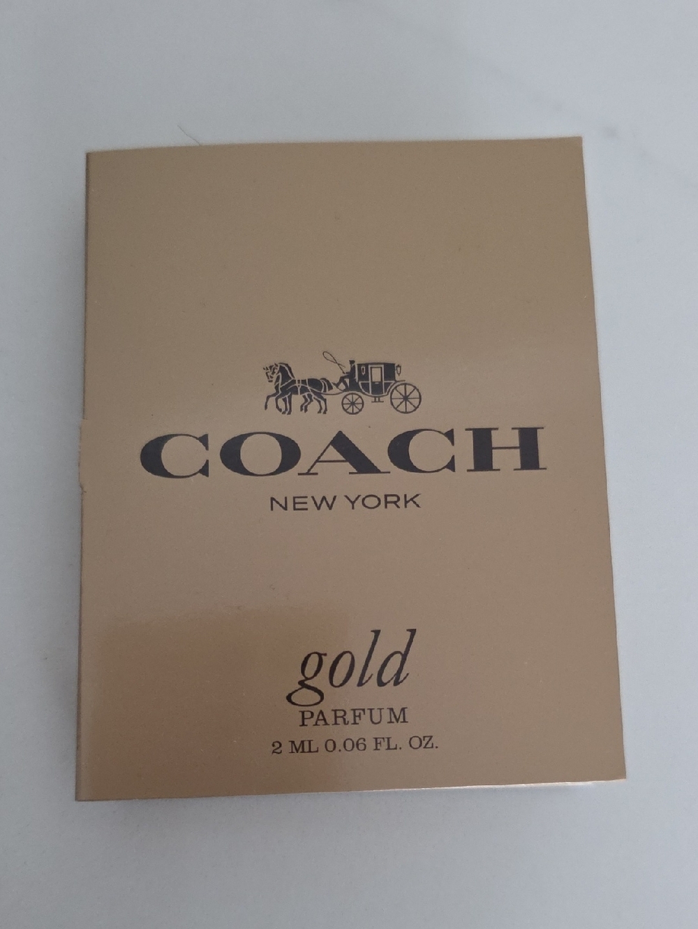 Coach Gold Perfume Sample  - 2mL